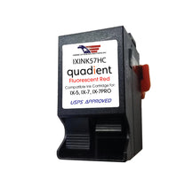 Load image into Gallery viewer, Quadient IXINK57HC Replacement Red Ink Cartridge For iX-5, iX-7, iX-7 PRO